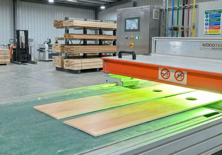 UV curing process - zero-VOC water-based coating